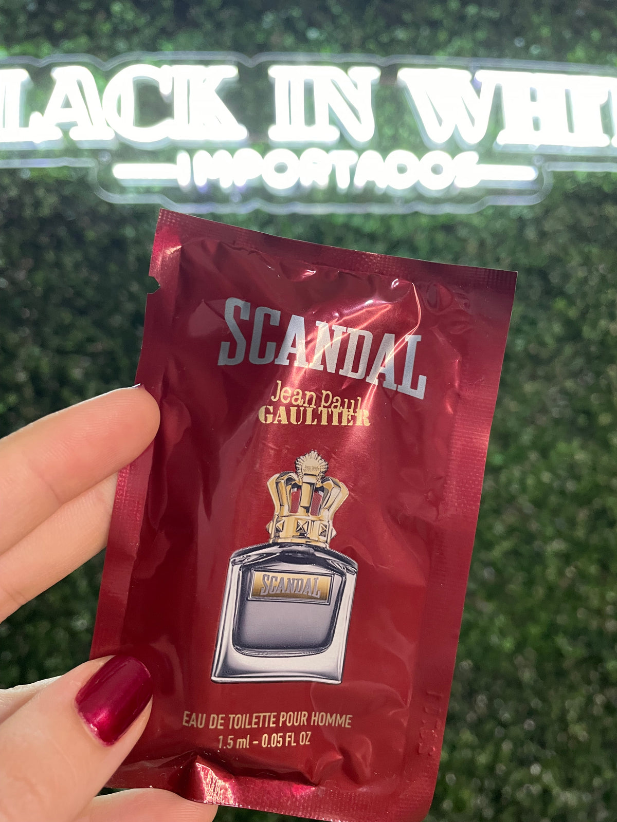 Flaconete 1,5ml - Scandal Edt Men