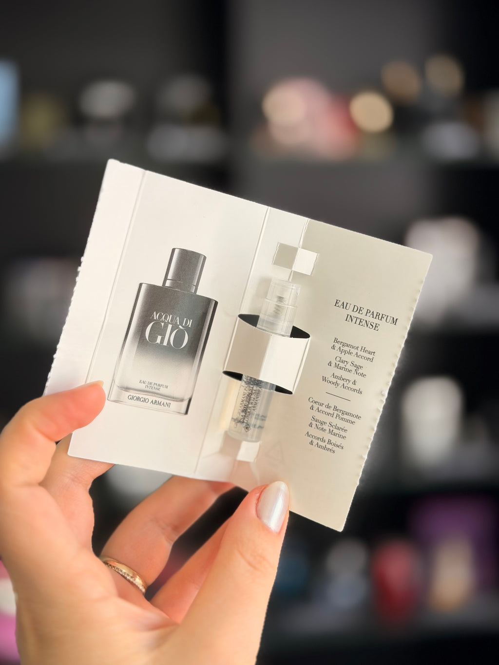 Flaconete 1,5ml - Acqua Di Gio Eau de Parfum Intense