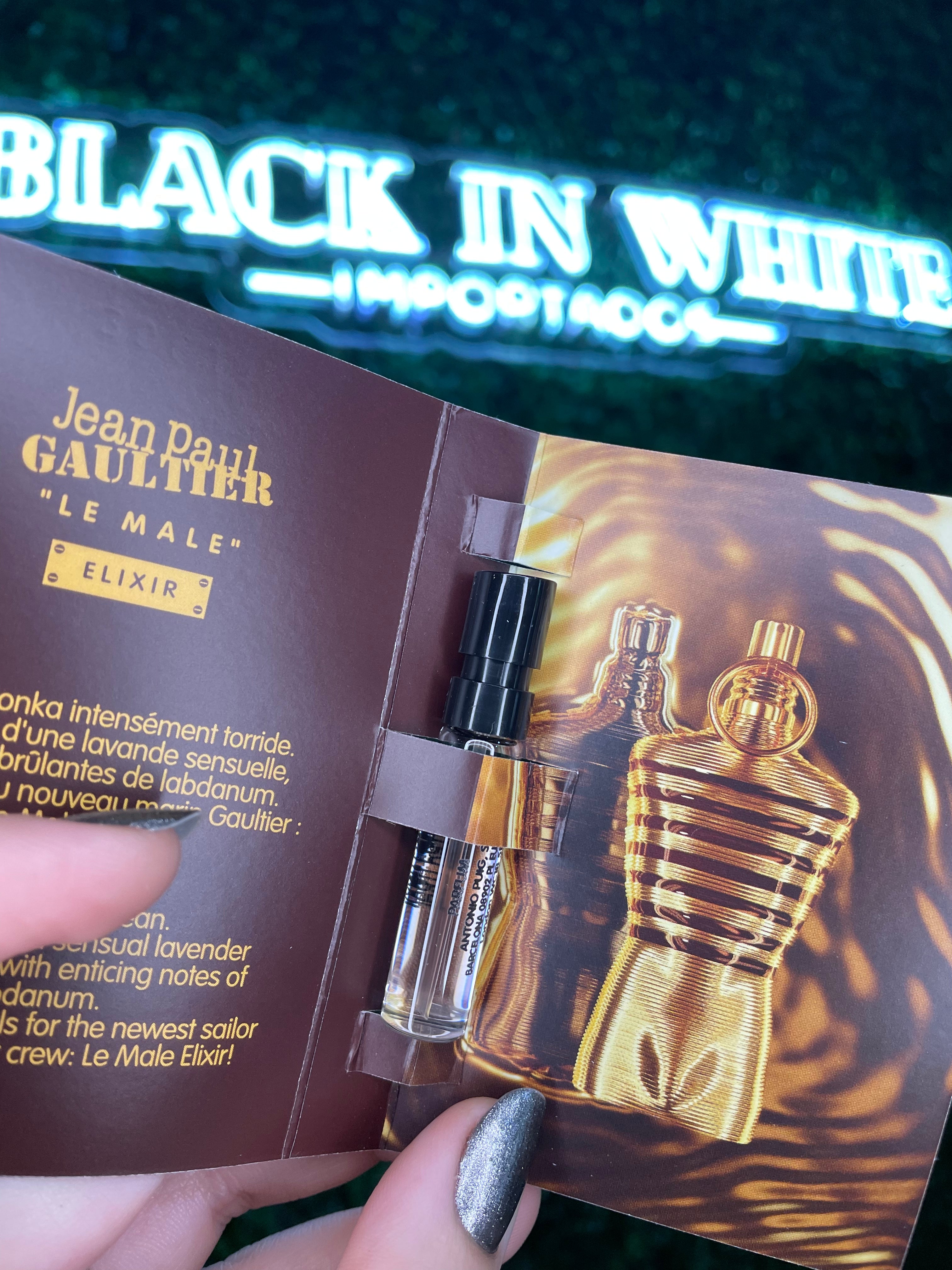 Flaconete 1,5ml - Le Male Elixir LANÇAMENTO Jean Paul Gaultier