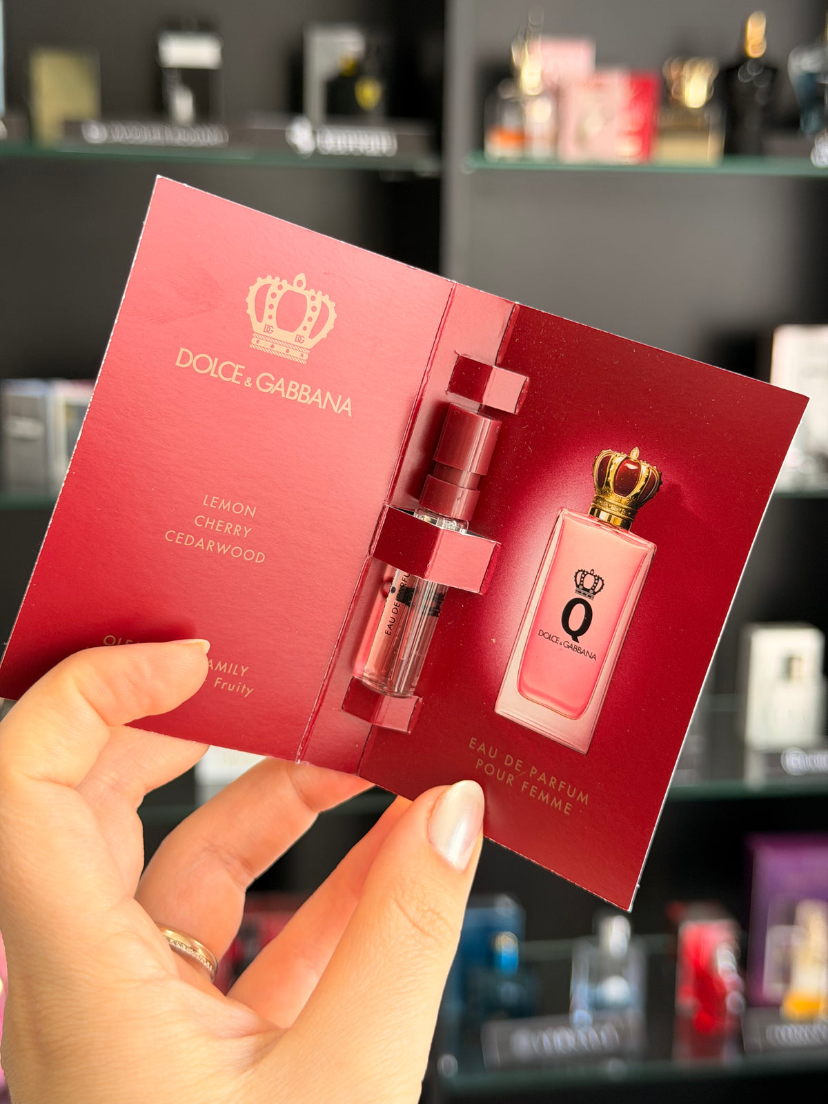 Flaconete 1,5ml - Q Dolce & Gabanna