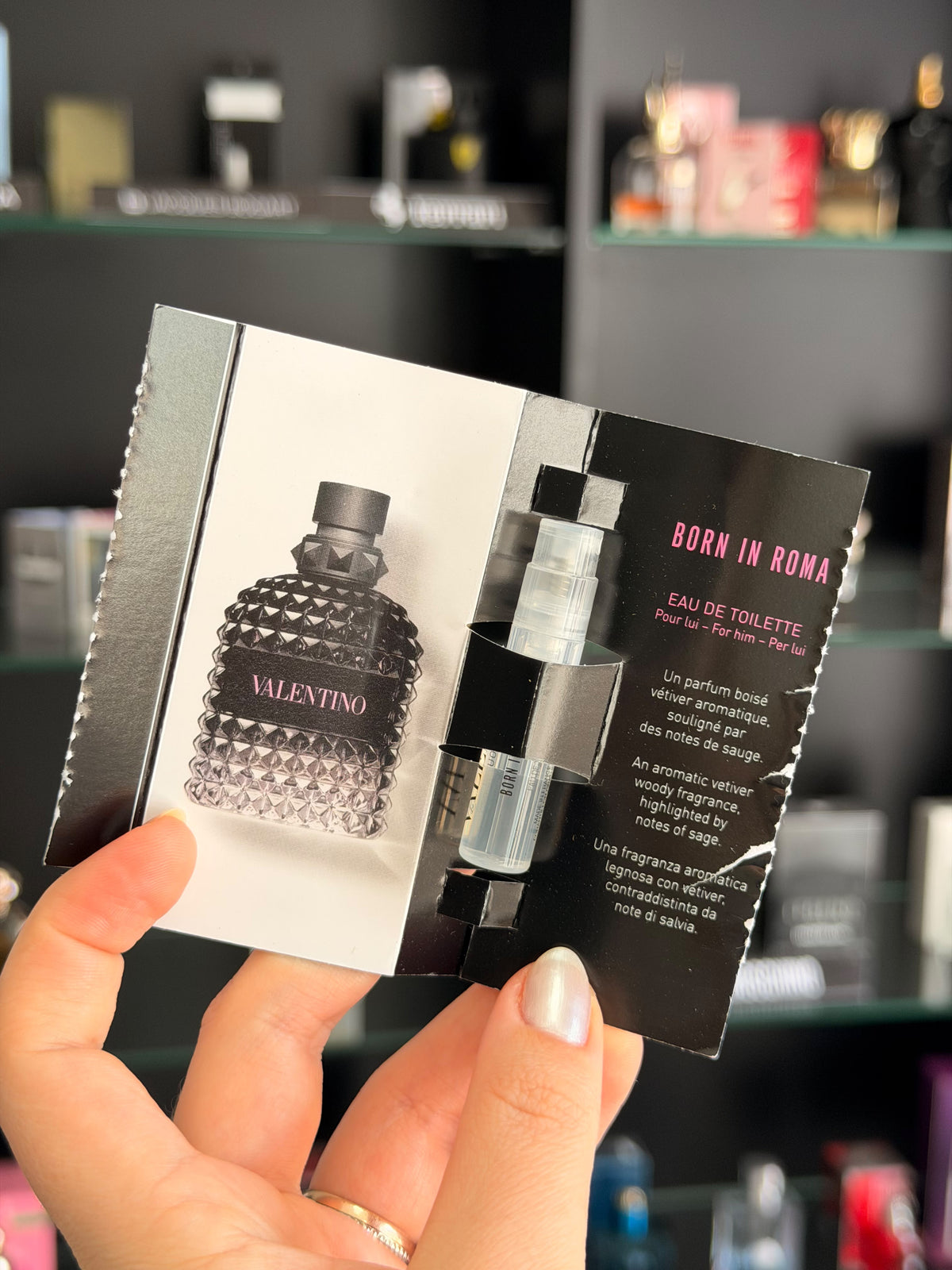 Flaconete 1,5ml - Valentino Uomo Born In Roma Edt