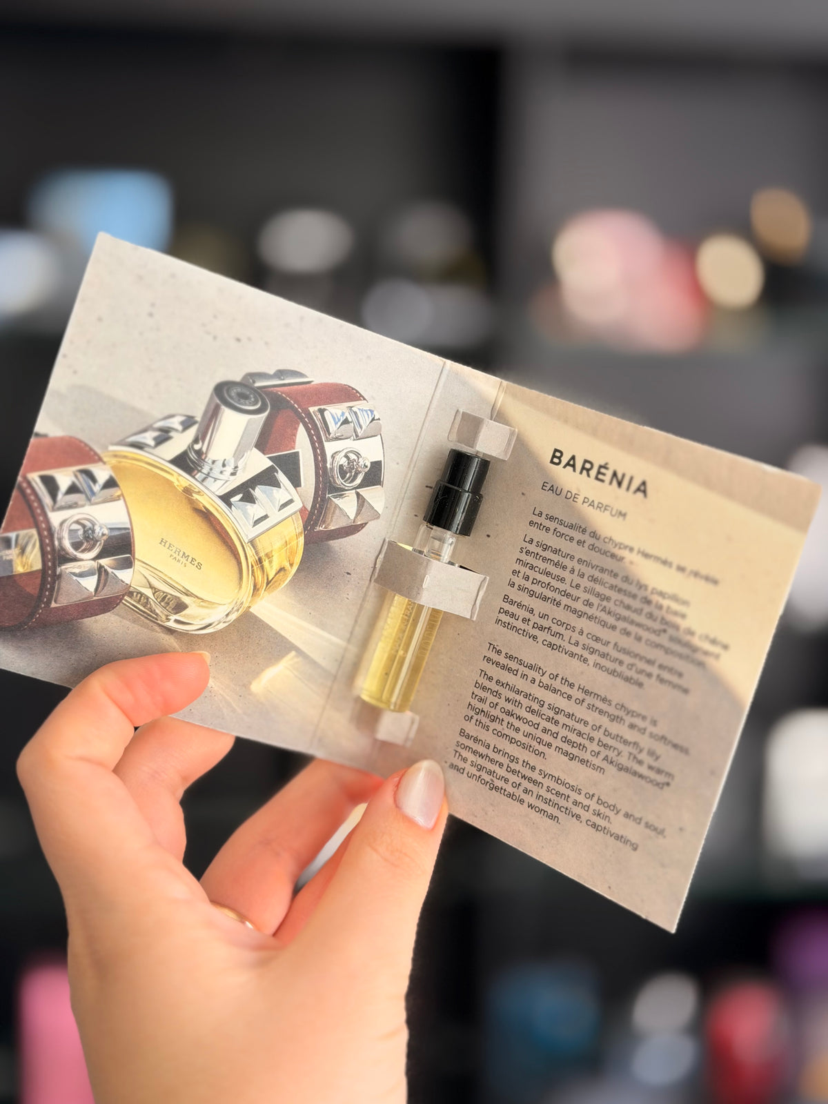 Flaconete 1,5ml - Barénia Edp Hérmes