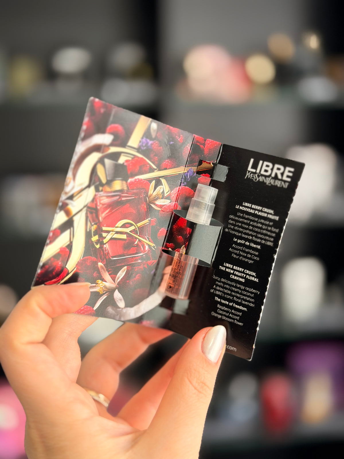Flaconete 1,5ml - Libre Berry Crush LANÇAMENTO