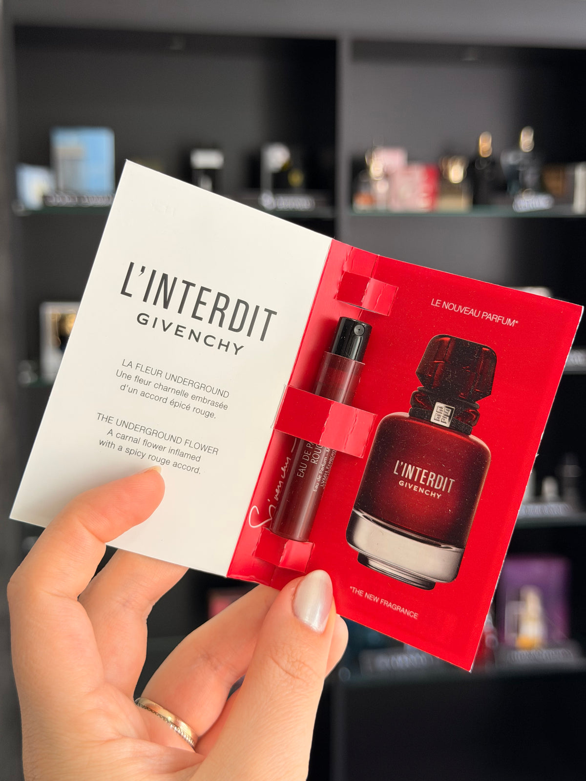 Flaconete 1,5ml - Linterdit Rouge