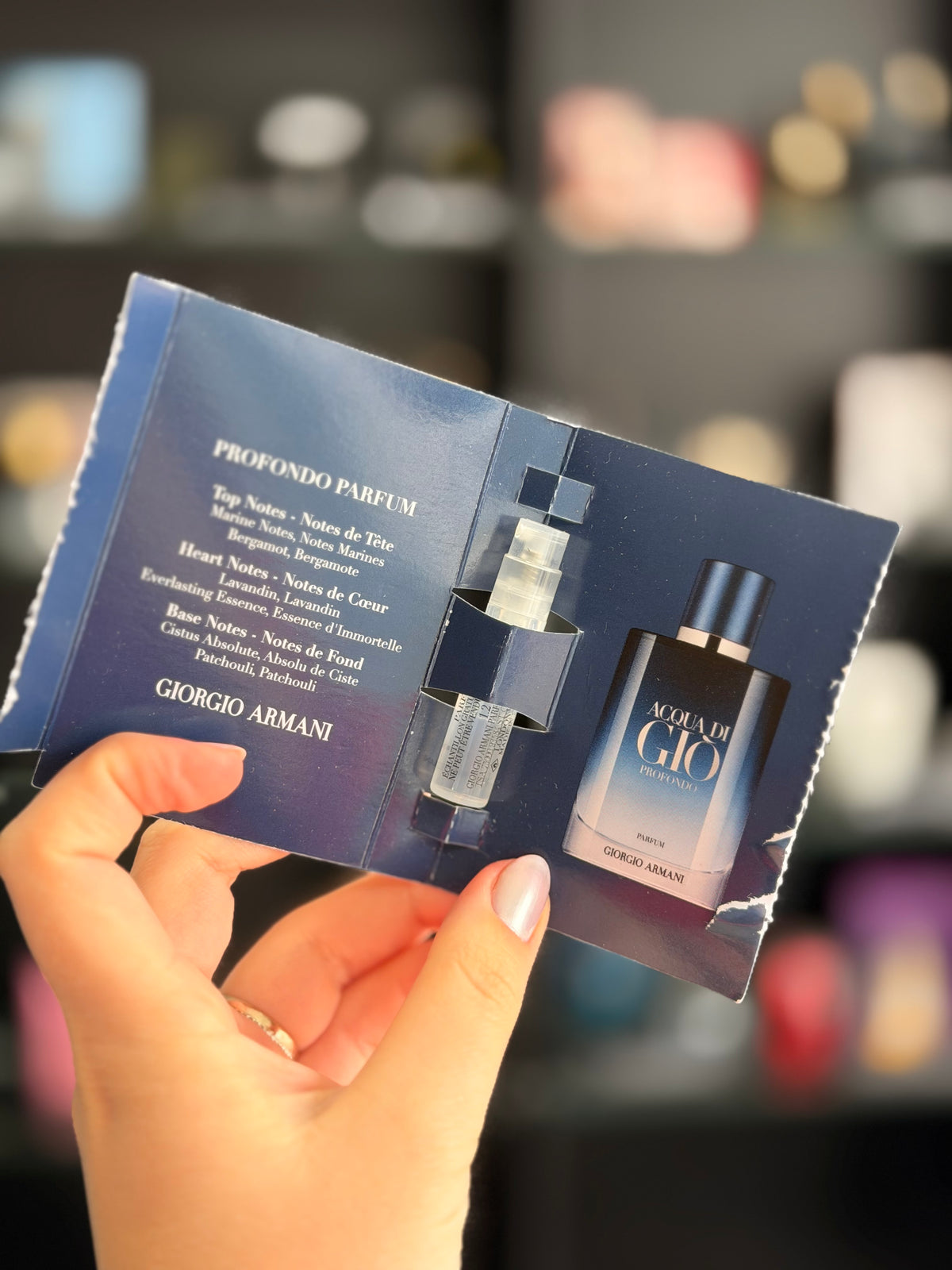 Flaconete 1,5ml - Acqua Di Gio Parfum