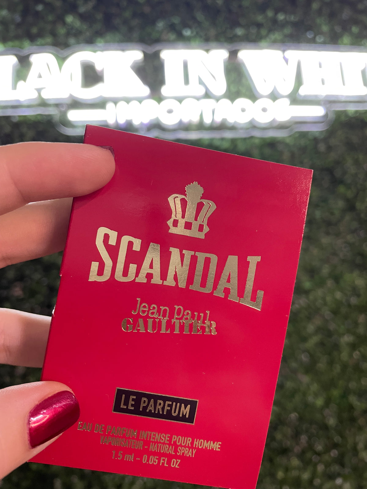 Flaconete 1,5ml - Scandal Le Parfum Men