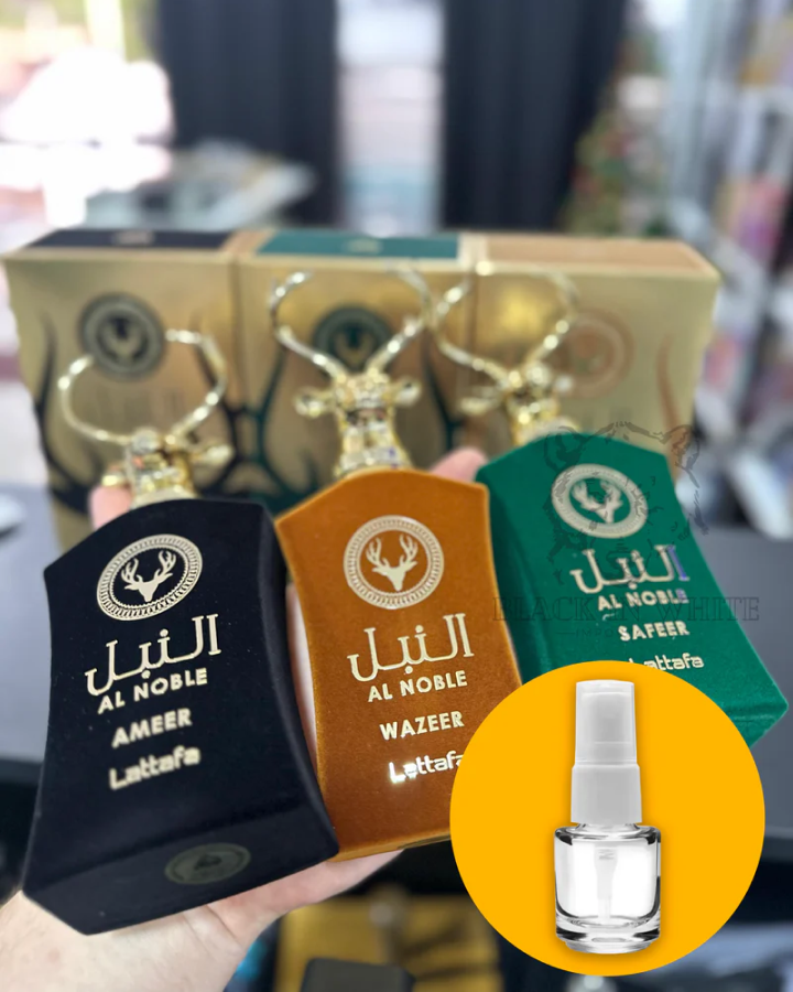 Decants 5ml - Combo Al Noble Wazeer, Ameer, Safeer