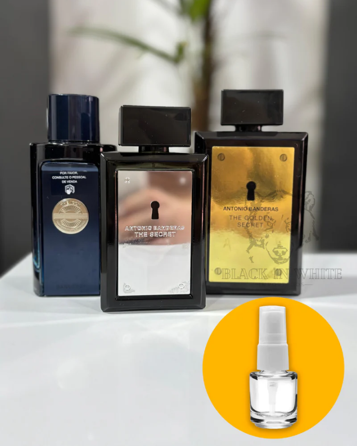 Decants 5ml - The Icon, Secret e Golden Secret