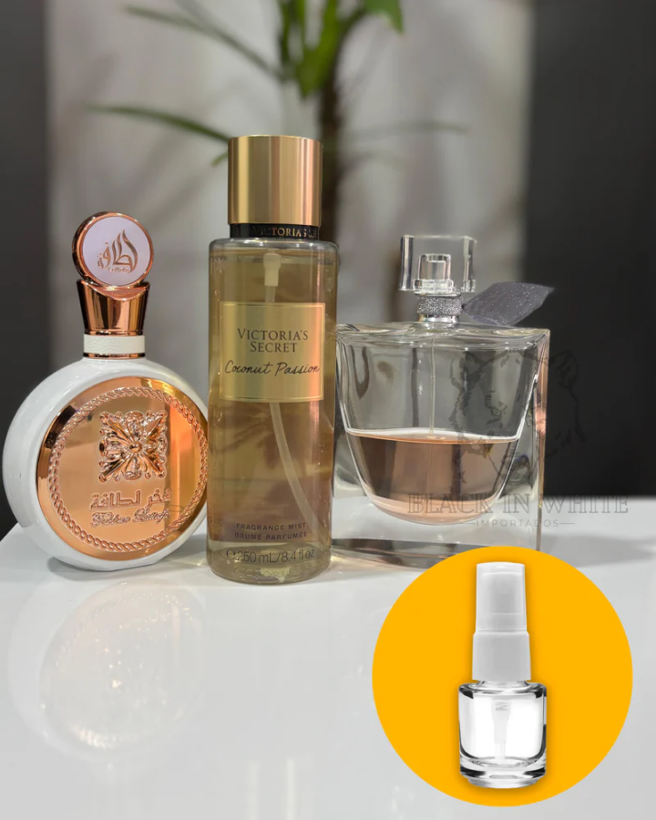 Decants 5ml - Fakhar, Coconut Passion e La vie Est Belle