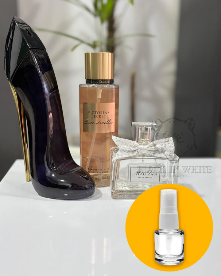 Decants 5ml - Good Girl, Bare Vanilla e Miss Dior