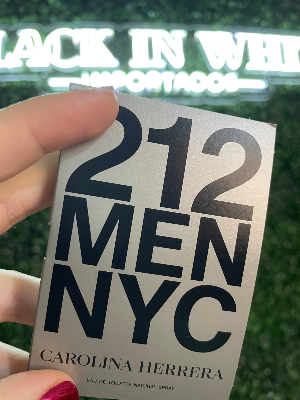 Flaconete 1,5ml - 212 NYC Men