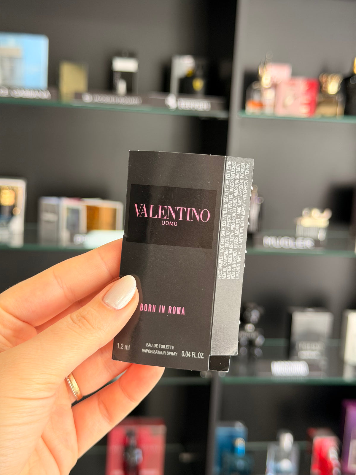 Flaconete 1,5ml - Valentino Uomo Born In Roma Edt