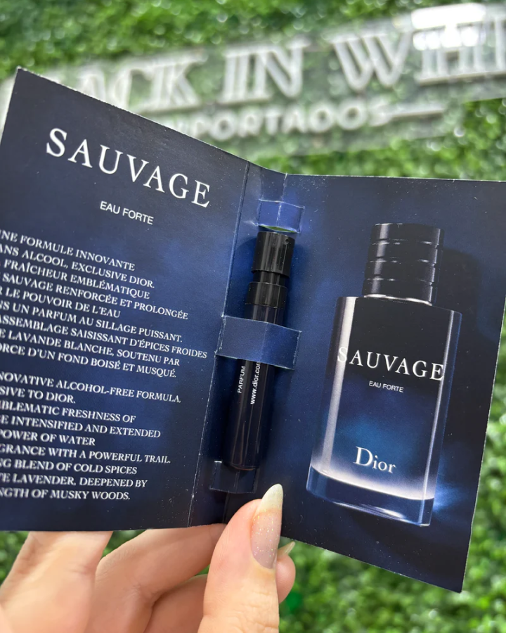 Flaconete 1,5ml - Sauvage Eau Forte LANÇAMENTO