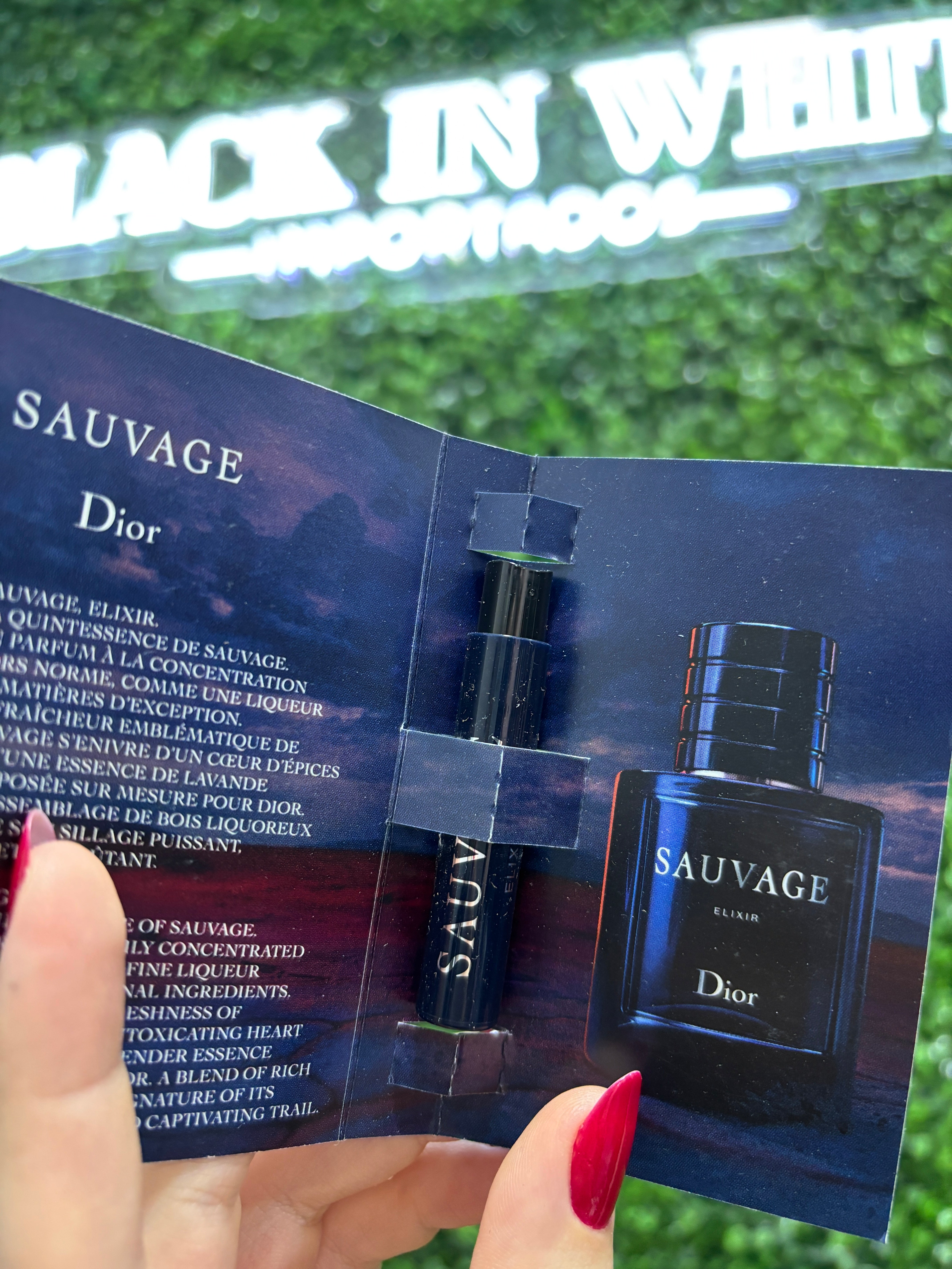 Flaconete 1,5ml - Sauvage Elixir LANÇAMENTO Dior