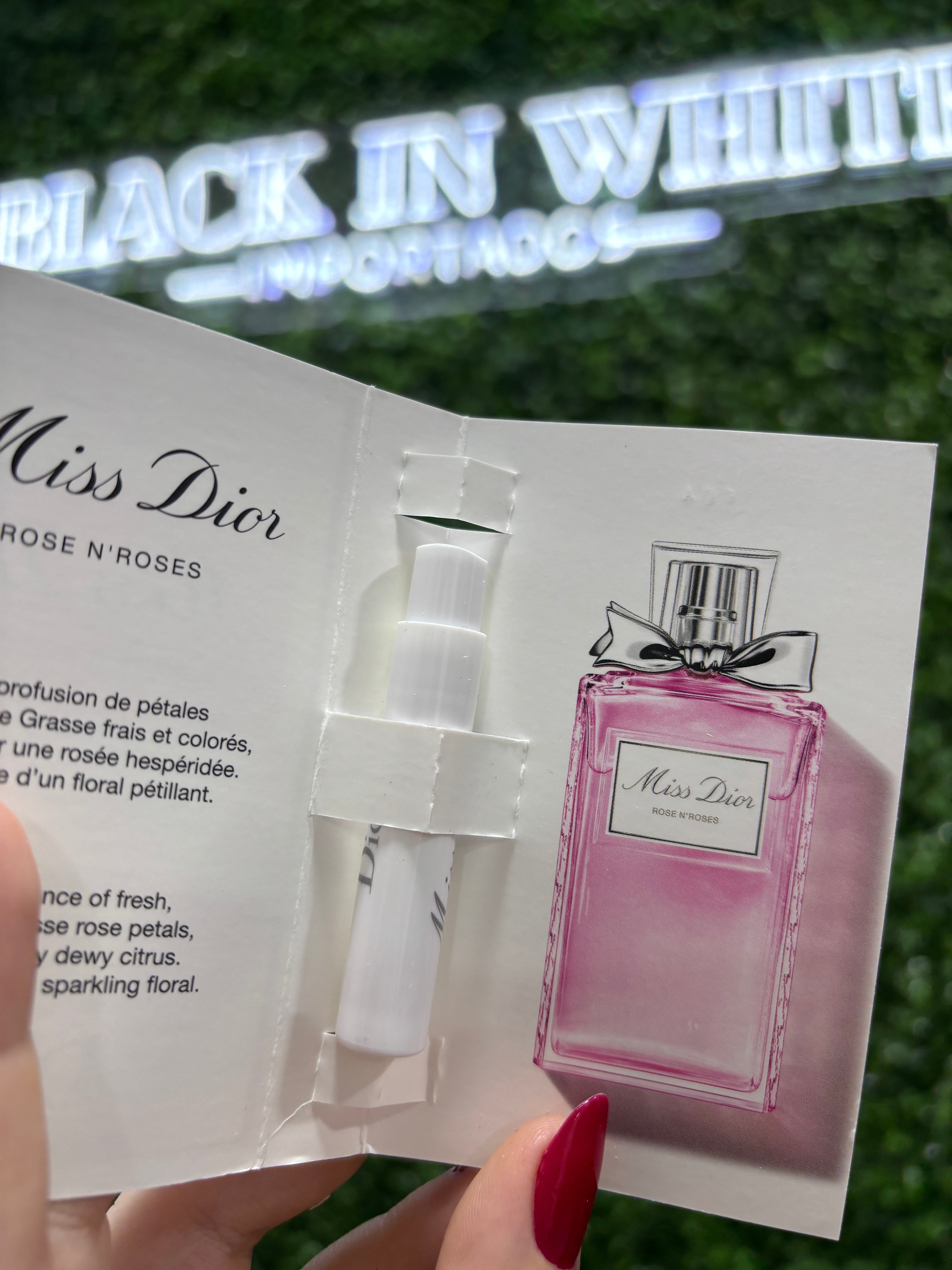 Flaconete 1,5ml - Miss Dior N'Roses Dior