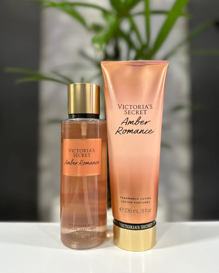 KIT Creme + Body Splash - Amber Romance