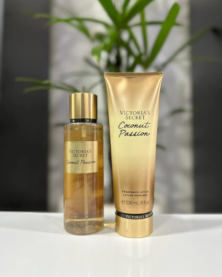 KIT Creme + Body Splash - Coconut Passion