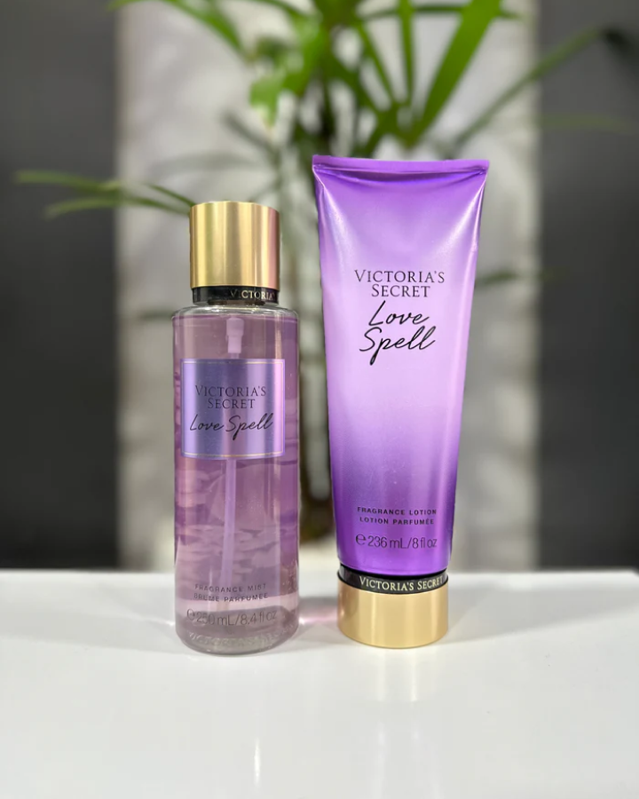 KIT Creme + Body Splash - Love Spell