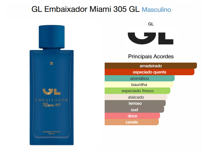 GL Embaixador Miami 305 100ml
