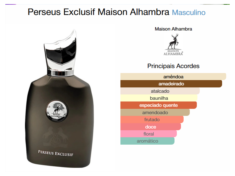 Perseus Exclusif Eau de Parfum 100ml