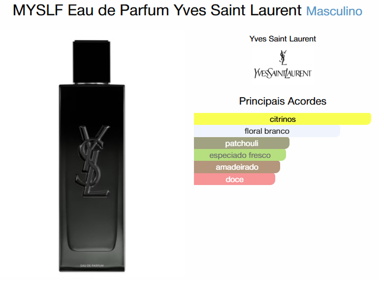 Myslf Eau De Parfum 100ml