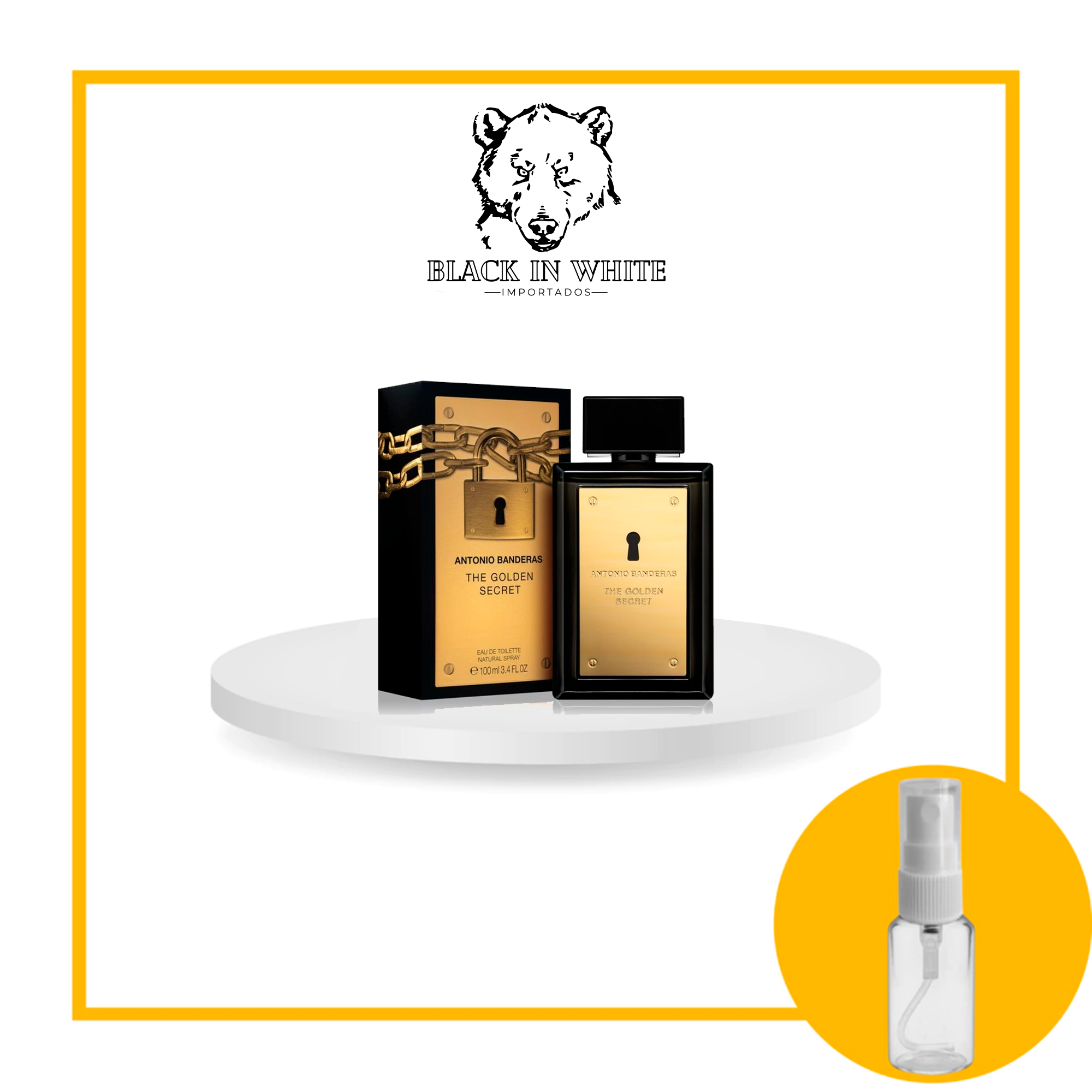 Decant 5ml - The Golden Secret Antonio Banderas