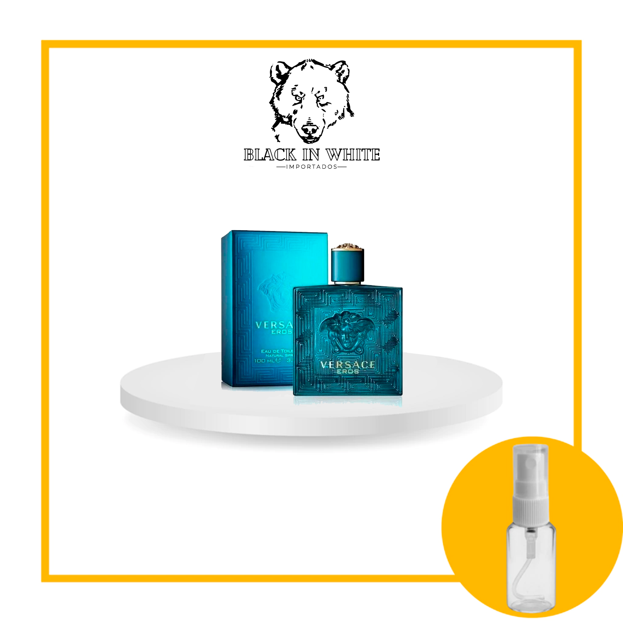 Decant 5ml - Eros Eau De Toilette Versace