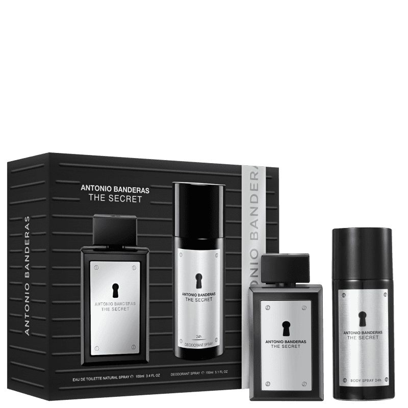 Kit The Secret 100ml + Desodorante 150ml - Antonio Banderas