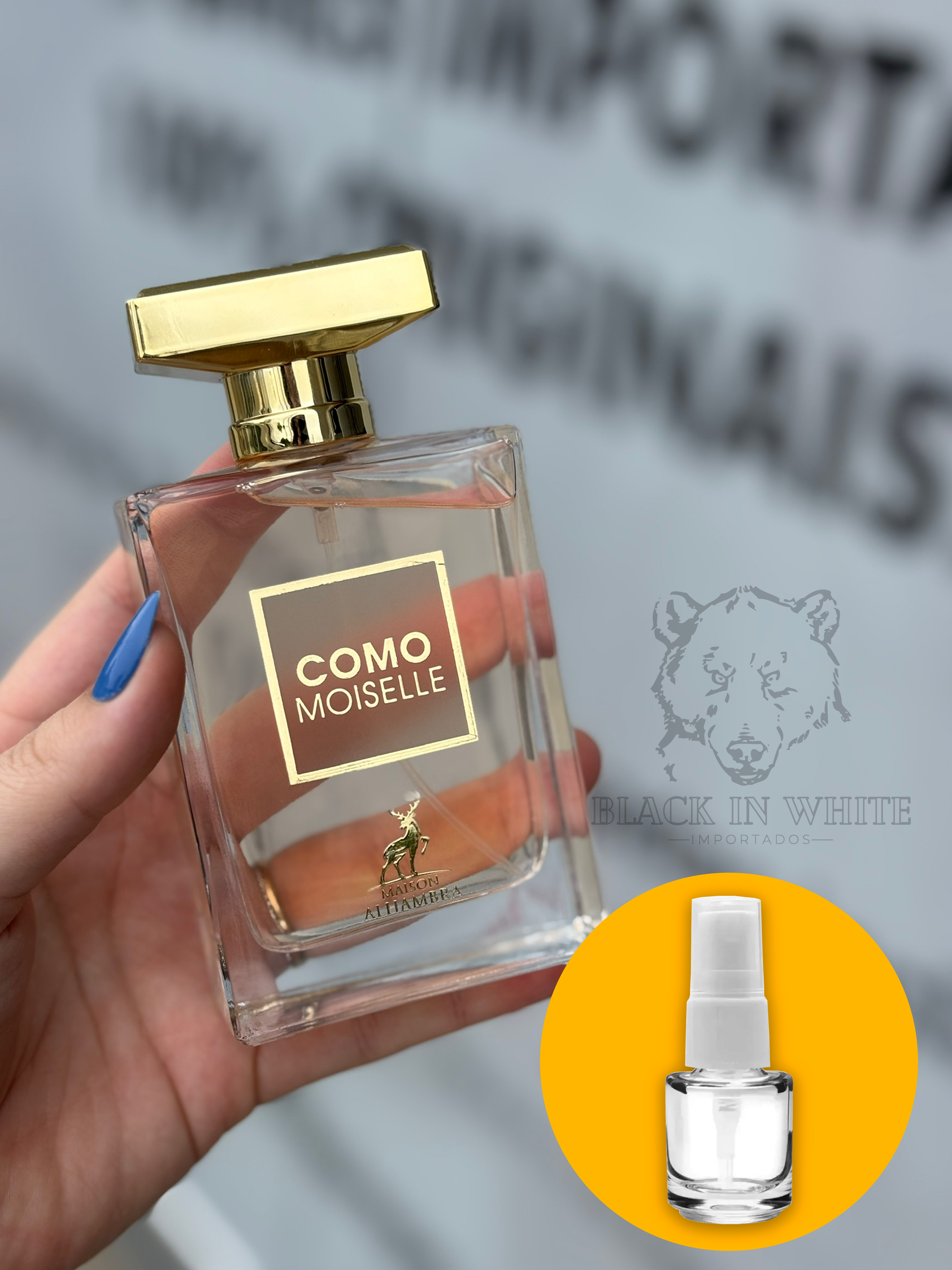 Decant 5ml - Como Mademoiselle Maisom Alhambra