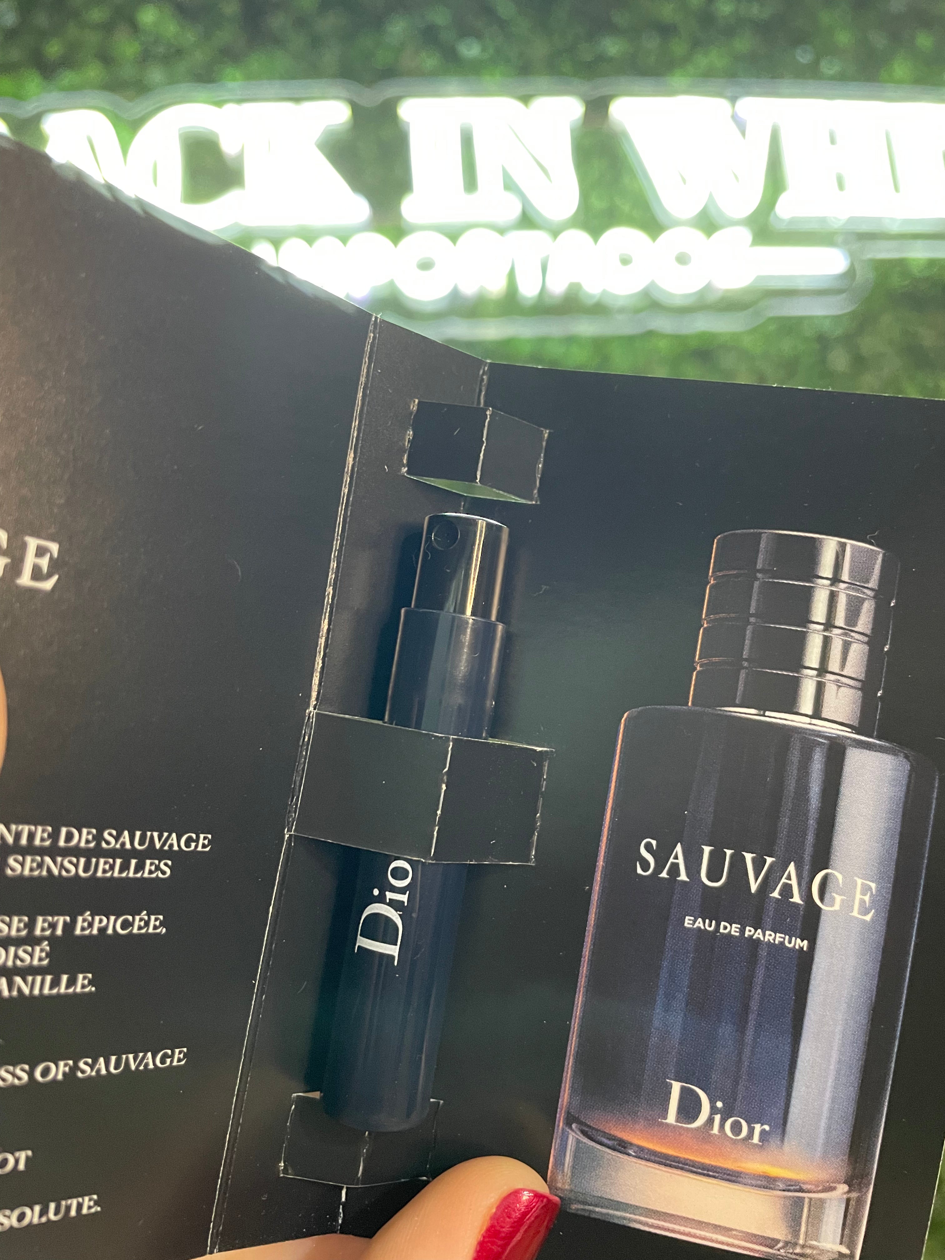 Flaconete 1,5ml - Sauvage EDP Dior