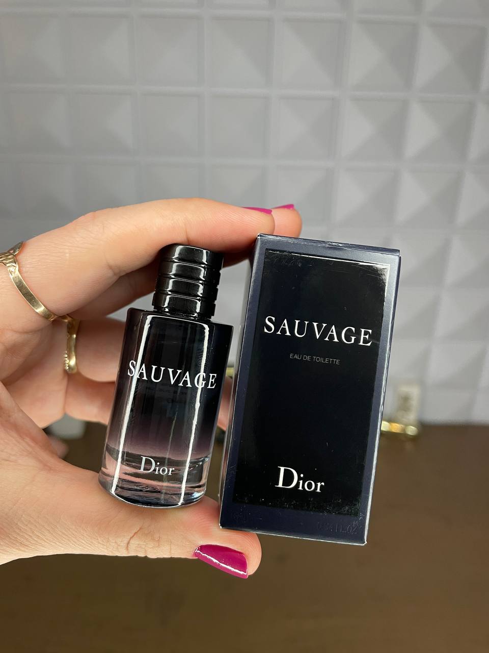 Miniatura 10ml Sauvage Dior Edt